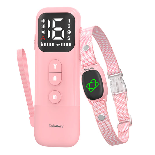 2-in-1 Anti Bark Collar & Remote Training (No Shock)